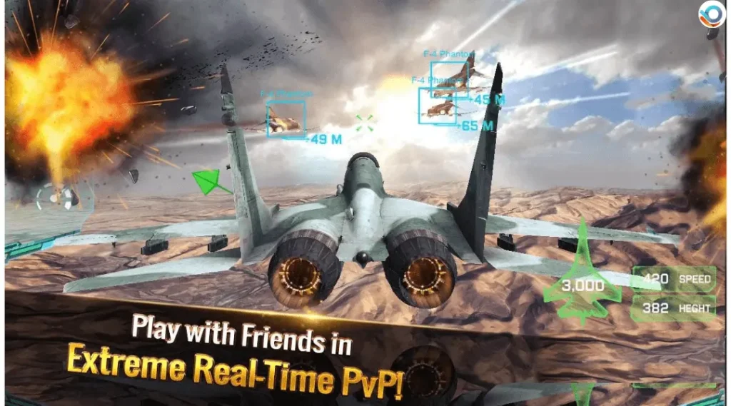 ace fighter play with buddies