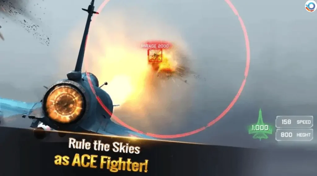 rule the sky as ace fighter
