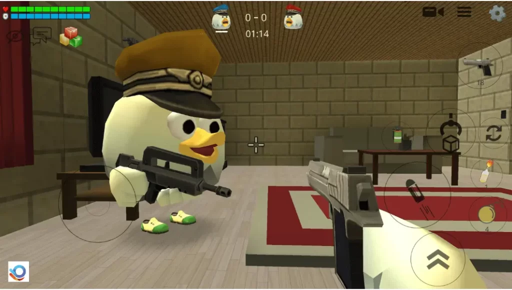 Chicken Gun APK Gameplay